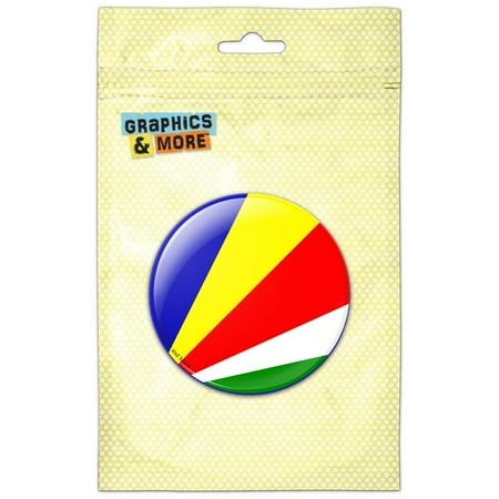 

Seychelles National Country Flag Refrigerator Button Magnet