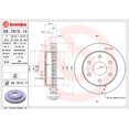 thumbnail image 2 of 2 DISCOS VENTILADOS Delanteros - Compatible con CHEVROLET K1500 5.0L V8 1993 al 1994 BREMBO ., 2 of 5