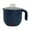Dark Blue, variant on American Standard Green Mini Electric Cooker 1.5QT Stainless Steel Hot Pot Multi-function Cooking Pot with Transparent Lid