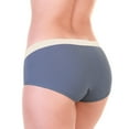 thumbnail image 3 of Angelina Women's Cotton Ribbed Hiphuggers with Laser Cut Waistband (12-Pack), 3 of 7