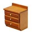 thumbnail image 1 of LEEYNEER Mini Bedside Cabinet Tiny Dollhouse Small Night Stand Table, 1 of 8