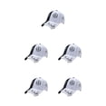 thumbnail image 2 of Qarigey Gorra de béisbol unisex de moda para la playa y actividades al aire libre sombreros para mujeres gorras de béisbol anillos blancos Type2 NO2, 2 of 6