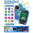 thumbnail image 2 of Teléfono inteligente Sueseip para niños de 4 a 10 años con juegos, tarjeta SD, azul, 2 of 7