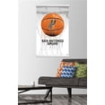 thumbnail image 4 of NBA San Antonio Spurs - Drip Basketball 21 Wall Poster with Wooden Magnetic Frame, 22.375" x 34", 4 of 4