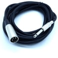 thumbnail image 4 of Seitruly Adaptador de audio mono xLR de 3 pines a 1/4 pulgada y 6,35 mm, cable convertidor adaptador de cable de audio para micrófono Sistemas de cine en casa, 4 of 6