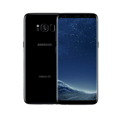 Refurbished Samsung Galaxy S8 Plus G955U - 64GB Verizon + GSM Unlocked AT&T T-Mobile - Black