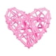 thumbnail image 1 of Decoración de pared de coraje de ratán de 6 cm - Adorno natural tejido en forma de corazón, decoración rústica colgante para bodas, exposición de fotos, manualidades DIY y detalles para el hogar, 1 of 1