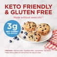thumbnail image 4 of Duncan Hines Keto Friendly Blueberry Muffin Mix, 8.5 oz., 4 of 9
