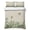 Beige Gray Green Sage Green, variant on Full Quilt Set 78''x90'', Mexican Stripes Lightweight Bedspread Coverlet Set with 2 Pillow Shams, Colorful Striped Mexican Fiesta Theme Breathable All Season Quilt Bedding for Bedroom/Guest Room