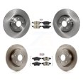 thumbnail image 1 of Transit Auto Front Rear Ceramic Pads and Disc Brake Rotors Kit for Car Ford Escape Connect K8A-101734, 1 of 11