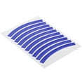 thumbnail image 4 of 10pcs Adhesive Reflective Tape Cycling Safety Warning Sticker Bike Reflector Tape Strip for Car Bicycle Motorcycle Scooter Wheel Rim Decoration, 4 of 8