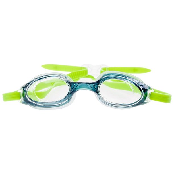 Aquawave - Gafas de Natación Falcon para Adultos Unisex (Lima, Negro, Humo)