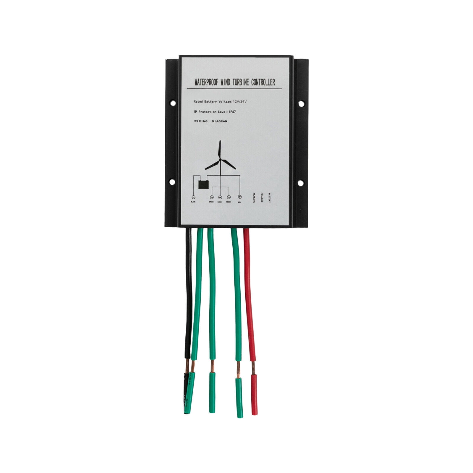 500W Vertical Axis Wind Turbine Generator 12V with Controller Home Windmill Kit for home, business