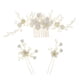 thumbnail image 1 of Peineta para el pelo de boda, accesorios para el pelo de novia de cristal para novias y damas de honor, 3 piezas, 1 of 5