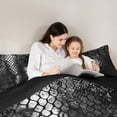 thumbnail image 5 of Castle Fairy Gradient Snake Print Full Size Comforter Sets,Gothic Bedding Sets, 5 of 8
