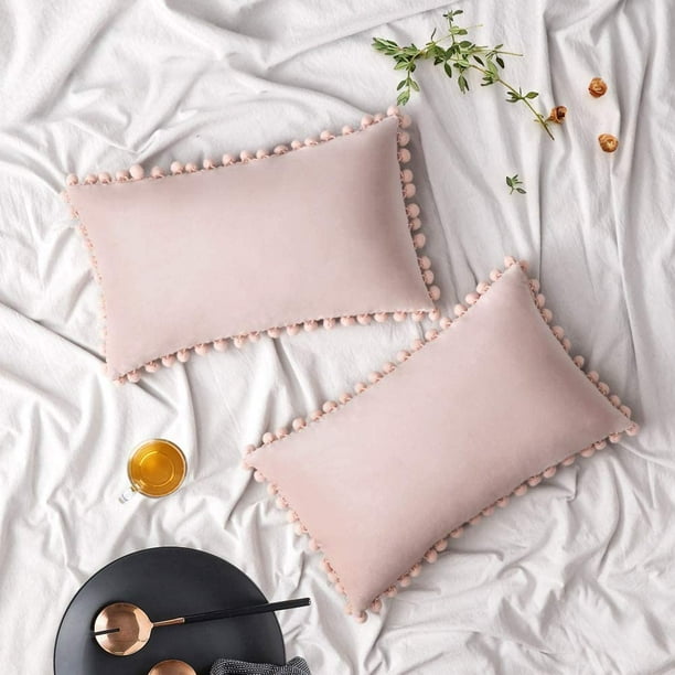 Juego De 2 Fundas De Almohada Cuadradas De 18 X 18 Pulgadas