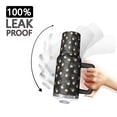 thumbnail image 3 of 40oz Pioneer Flower Floral Print Pattern Insulated Tumbler with Handle, BPA-Free Leak Proof Lid and Straws, Double Wall Vacuum, Hot 12h/Cold 34h, 3 of 6