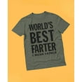 thumbnail image 6 of Tstars Worlds Greatest Farter, I Mean Father - Father's Day Gifts T-Shirt XX-Large Heather Military Green, 6 of 6