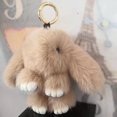 thumbnail image 4 of PENGXIANG Bunny Keychain Super Soft Faux Plush Lovely Rabbit Doll Plushies Backpack Decor Colored Stuffed Rabbit Pendant Children Doll Toy Birthday Gift, 4 of 8