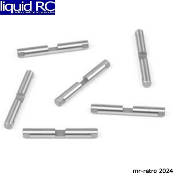 TEKNO RC LLC Differential Cross Pins 2.0 6pcs TKR9149 Electric Car/Truck Option Parts