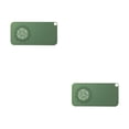 thumbnail image 2 of Colector de pelo para baño Injueey tapa de drenaje de suelo de silicona antiolor reutilizable Verde oscuro 2piezas, 2 of 6