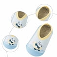 thumbnail image 3 of Toddler Shoes for Unisex Closed Toe Cartoon Printed Floor Socks Anti Soft Sole Breathable Toddler Sneaker for Baby Indoor Outdoor Summer Light Blue Size 13.5, 3 of 3