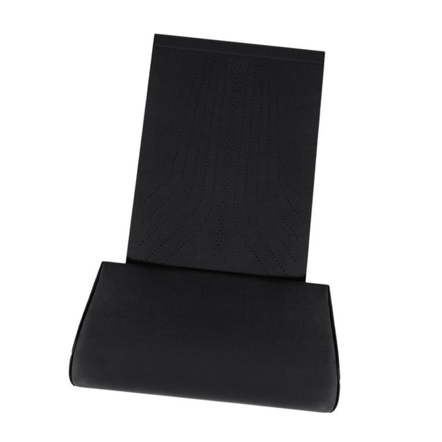 Almohada extensora de piernas Colamx para automóvil soporte para piernas 63 cm x 41 cm negro
