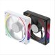 thumbnail image 2 of ARGB Case Fan 120mm 5V 3Pin PWM Silent PC Computer Case Cooling White, 2 of 5