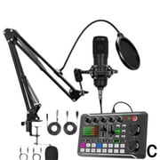 Live Sound Card with DJ Mixer Effects, Voice Changer & Multiple Recording Modes for Live Streaming, Singing Broadcast and Gaming