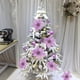 thumbnail image 5 of Inteprter Árbol de Navidad Decorativo Flor Falsa Portátil Desmontable Moda Parque Jardín Artificial Simulación Festival Flores Kits de decoración para fiestas Púrpura Inteprter JR1170-05, 5 of 6