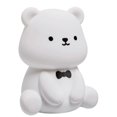 thumbnail image 1 of Silicone Teddy Bear Fun Night Light 3 Level Dimmable Nursery Light Colorful Warm White Sleeping Beside Lamp for Bedroom, 1 of 5