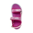 thumbnail image 4 of Beverly Hills Polo Club Girls Sport Sandals, Hook & Loop, Pink Multi, Size 13, 4 of 5