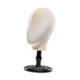 thumbnail image 1 of Soporte de exhibición para peluca, modelo de cabeza de sombrero, soporte de exhibición para entrenamiento de peluquería, soporte de exhibición para con base negra, 1 of 8