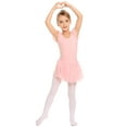 thumbnail image 5 of Arshiner Girls Ruffle Sleeve Ballet Dance Dress Tutu Skirted Leotard, 5 of 9
