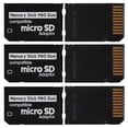 thumbnail image 1 of Lector de tarjetas Memory Stick Pro Duo Adapter para PSP, paquete de 3, 1 of 7