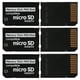 thumbnail image 1 of Lector de tarjetas Memory Stick Pro Duo Adapter para PSP, paquete de 3, 1 of 7