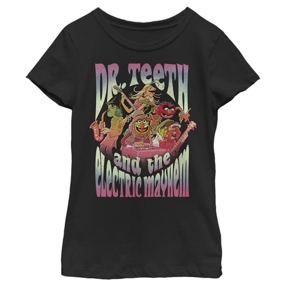 T-Shirt Électrique de Fille The Muppets Mayhem - Black - X Large