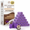 thumbnail image 1 of Bolsas biodegradables para excrementos de perro PETTHENTIC con soporte para correa, 240 unidades, 1 of 9