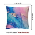 thumbnail image 4 of Ullo0ord Pink Blue Pillow Covers - Ink Texture Throw Pillow Cover Abstract Painting Pillow Cases Blue Cushion Cases Beautiful Blue Effect Home Decor, 4 of 7