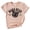 Black on Peach Shirt, variant on Mama Bear Sees All Shirt for Mom Mother's Day Gift for Mom Gift from Child Black on Peach Shirt Adult Small