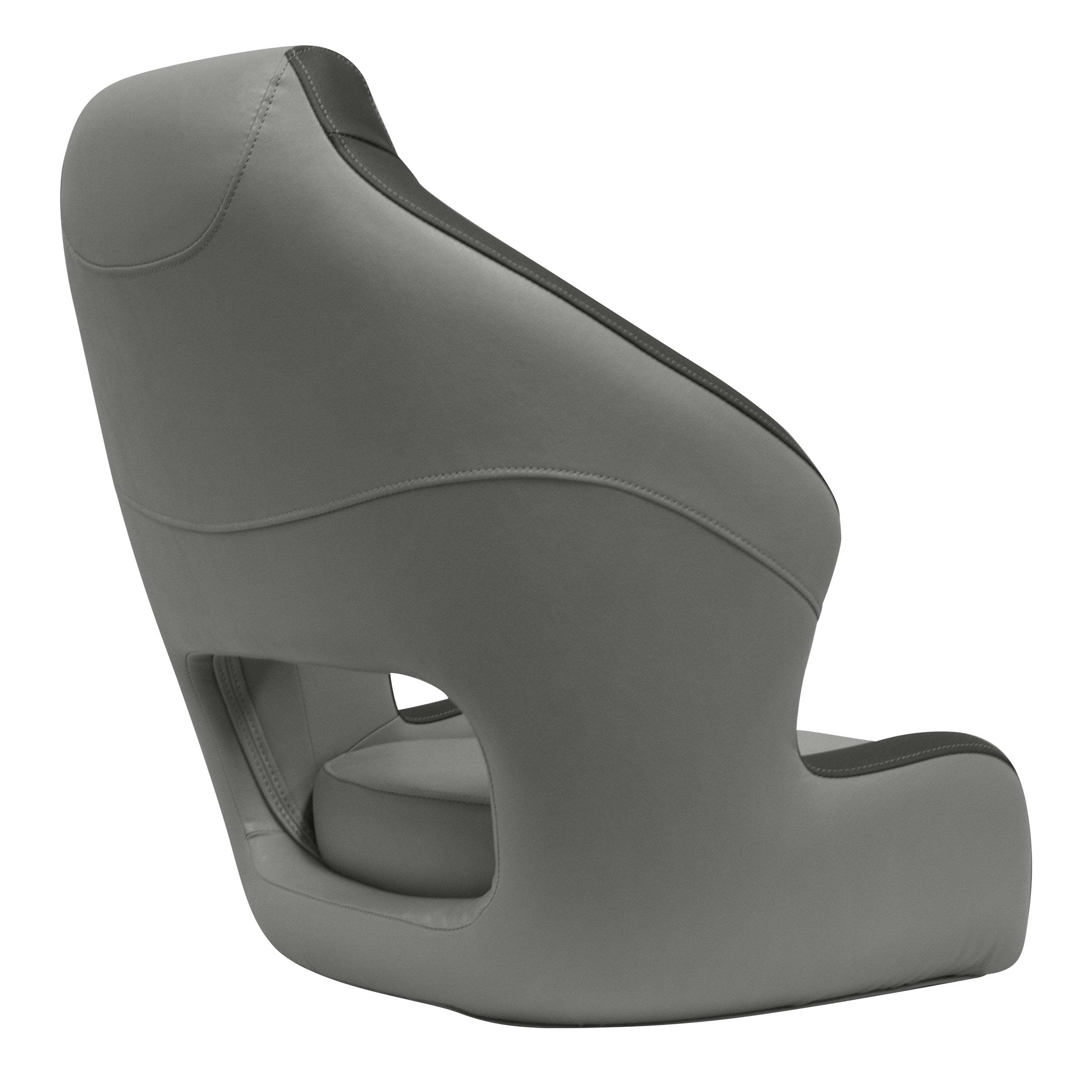 Wise DLX3338-1905 DLX Series Pontoon Bucket Seat with Flip Up Bolster - Marble / Reef Stone