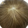 thumbnail image 5 of Lyrical Hair Toupee for Men Fine Mono Mens Toupee Human Hair Replacement Systems Monofilament with NPU Hairpiece for Man Black Brown Blonde Gray Hair Wig Unit, 5 of 6