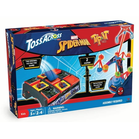 Marvel's Spider-Man - Toss Across and Tip-iT Classic Game Combo Pack