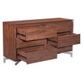 thumbnail image 4 of ZUO Perth 6 Drawer Dresser in Chestnut, 4 of 7