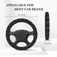 thumbnail image 4 of Bingfone Abstract Starry Sky Moon Steering Wheel Cover - Universal 15 Inches Car Steering Wheel Covers Grip Auto Internal Accessories, 4 of 6