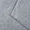 thumbnail image 4 of Cropped Hoodie Women Fall Loose Hooded Long Sleeve Puff Cold Shoulder with Pocket Heart Print Cotton Sweatshirt Hoodies(Grey,M), 4 of 5