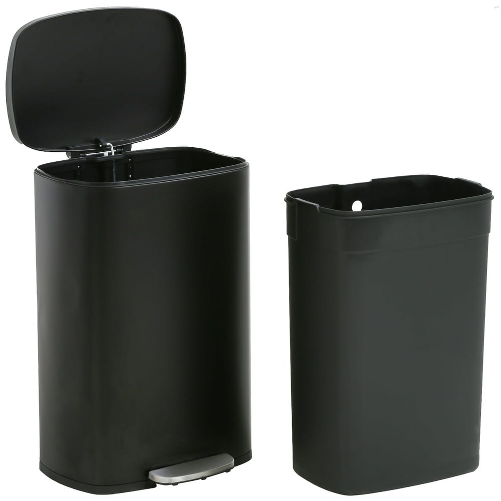 Kitchen Trash Can with Lid for Office Bedroom Bathroom