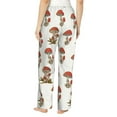 thumbnail image 3 of Daiia Mushroom Women's Sleep Pant with Pockets and Drawstring,Pajama Pants-Medium, 3 of 9