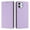 Light purple, variant on Magnetic Flip Wallet Case for iPhone 11,Compatible Card Holder with RFID Protection Built-in Stand TPU + PU Leather Phone Cover, Mint green