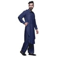 thumbnail image 4 of Atasi Rayon Pathani Kurta Pajama For Boys Wedding Casual Long Kurta Set, 4 of 5